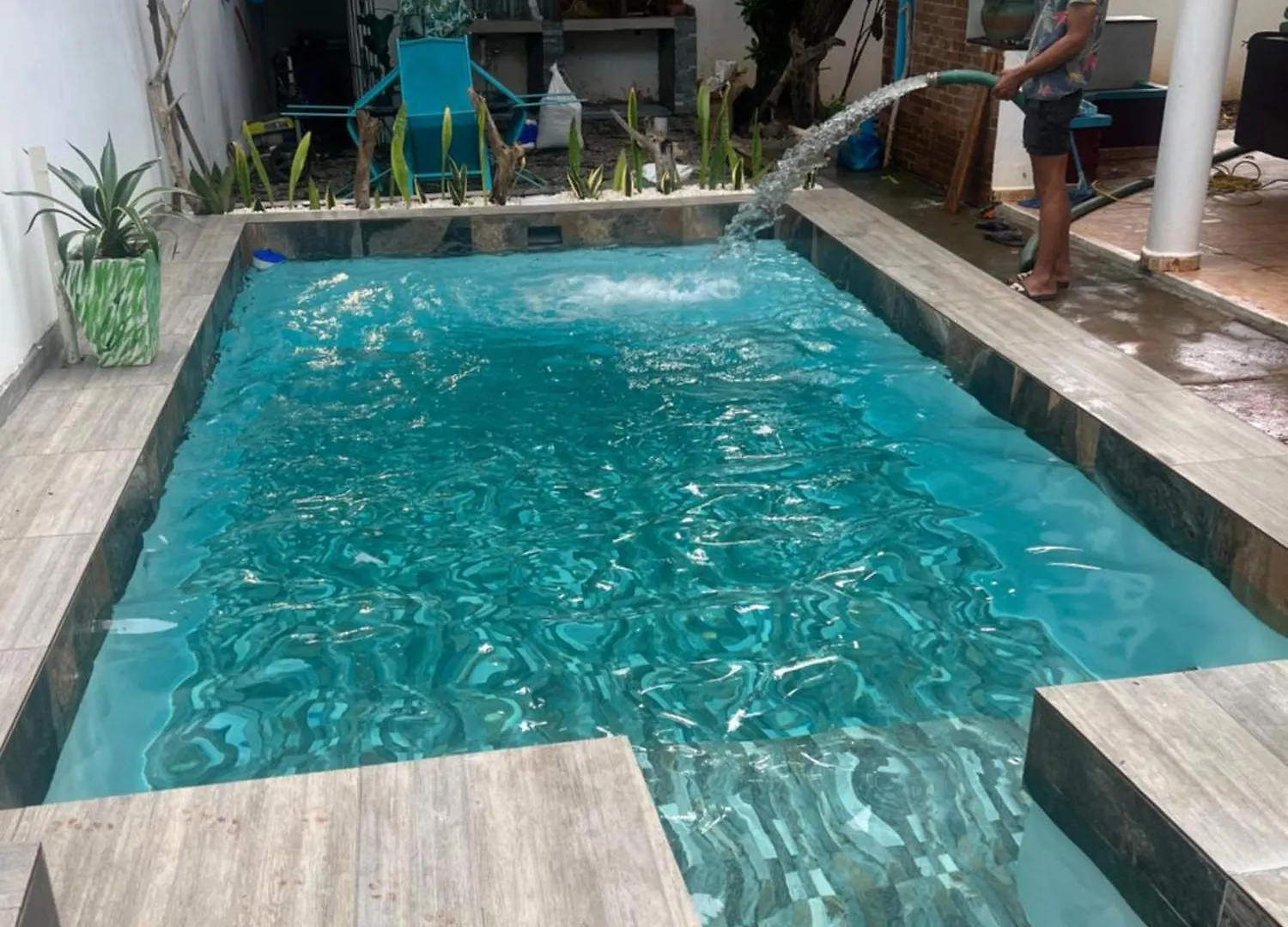 Casa Privada 4 Habitaciones Aires, Piscina Billar Agua Caliente 3 Minutos De La Playa Rio San Juan Holiday home