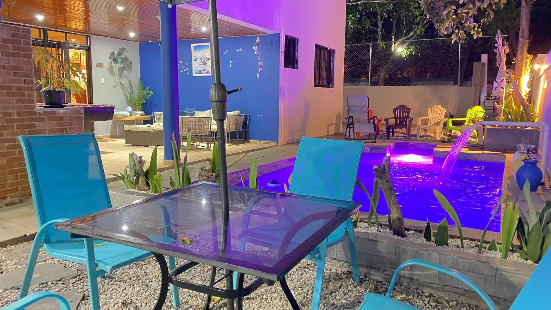 Casa Privada 4 Habitaciones Aires, Piscina Billar Agua Caliente 3 Minutos De La Playa Rio San Juan 0*,  Dominican Republic